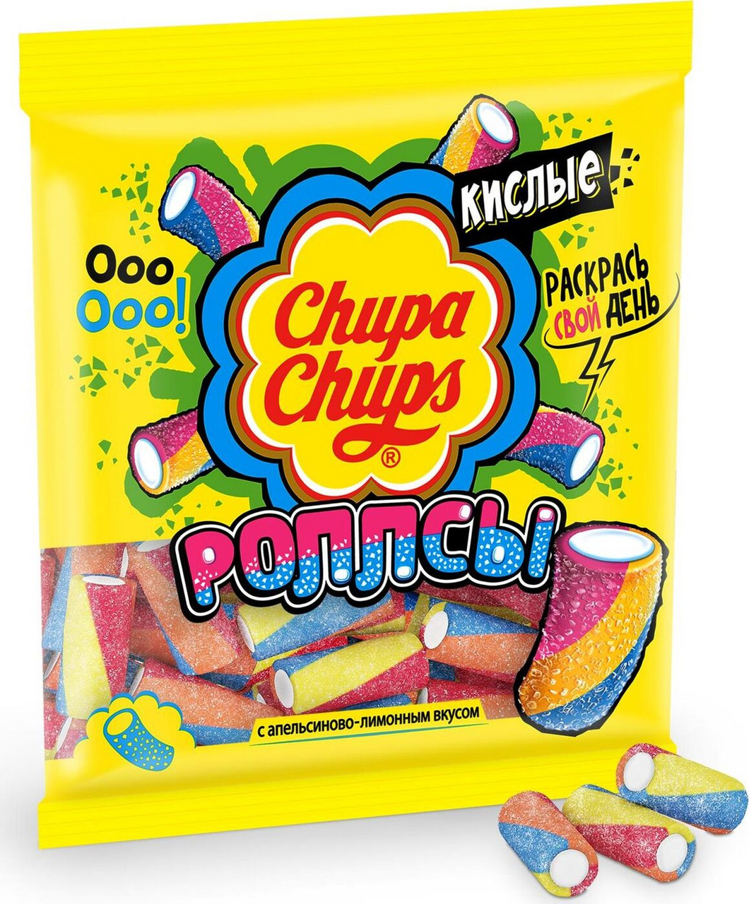 Мармелад Chupa Chups Мини трубочки, 70г купить с доставкой на дом, цены в  интернет-магазине