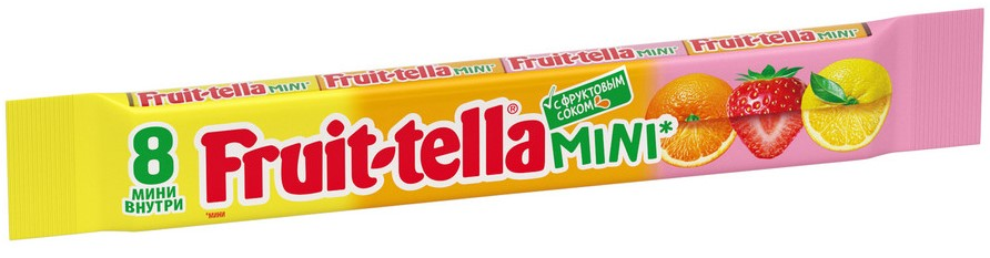 Конфеты жевательные Fruittella Mini мультипак, 88г