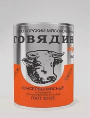 Говядина тушеная Орский МК ГОСТ, 338г