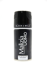 Дезодорант Malizia Uomo Black & Wild, 150мл
