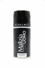 Дезодорант-спрей Malizia Uomo Black & Wild, 150мл