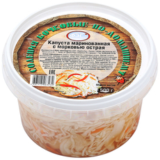 Капуста маринованная острая, 500г