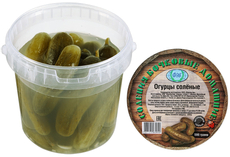 Огурцы ФЭГ соленые, 500г