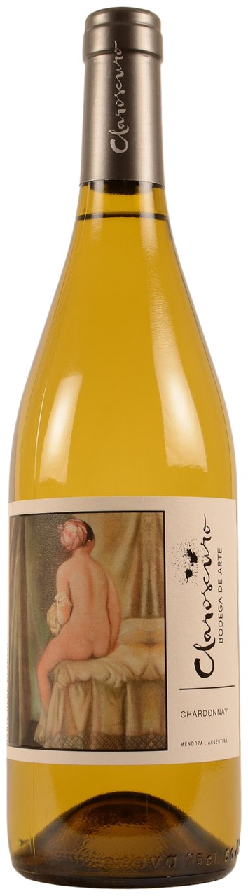 Изображение товара Вино Claroscuro Chardonnay белое сухое, 0.75л