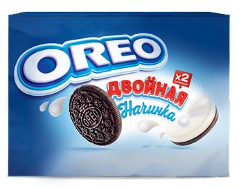 Печенье OREO двойная начинка с какао, 170 г