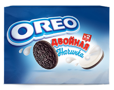 Печенье сэндвич Oreo Двойная начинка, 170г