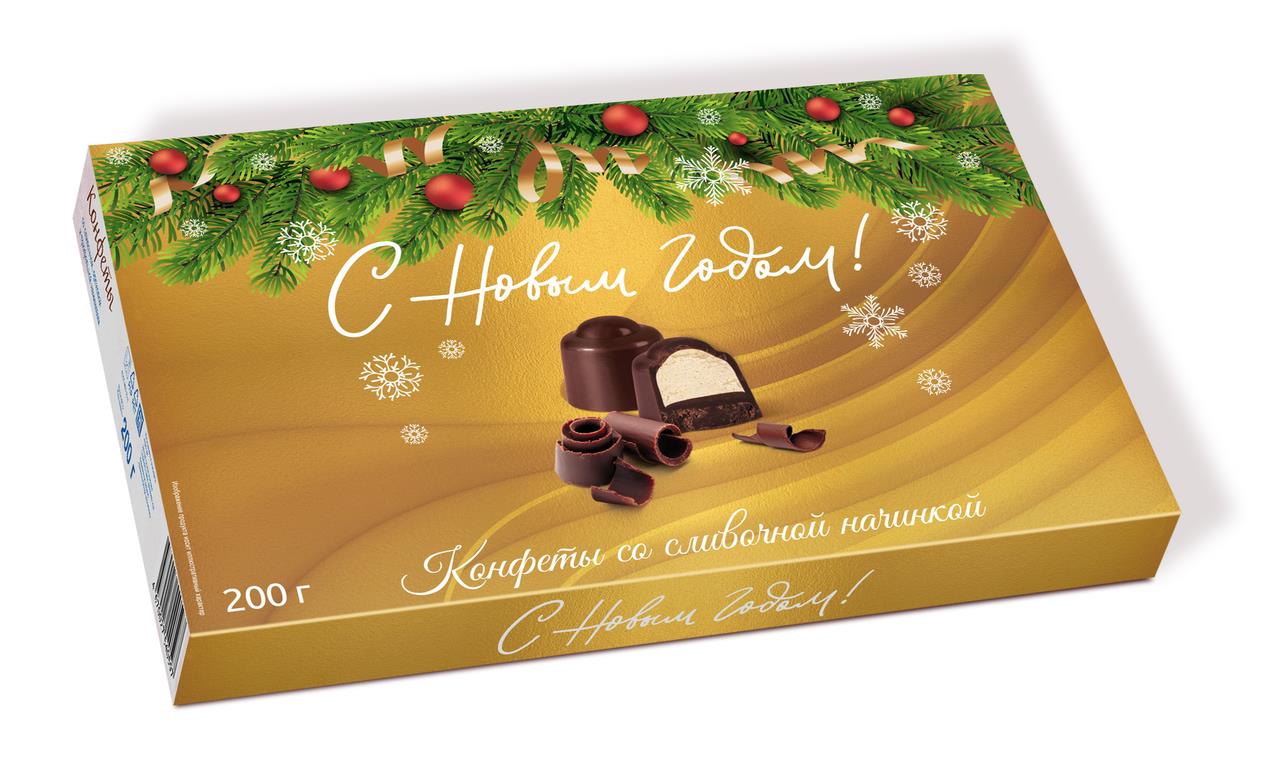 Конфеты ARO шоколадные со сливочной начинкой, 200 г