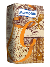 Крупа киноа Мистраль смесь белых и красных зерен, 500г