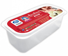 Мороженое пломбир Кировский ХК Мальвина Ванильное 12%, 2.2кг