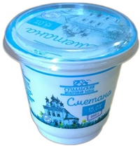 Сметана Суздальский МЗ 15%, 330г