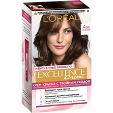 Крем-краска для волос L'Oreal Paris Excellence creme 4.00 Каштановый, 268мл