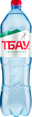 Вода ТБАУ питьевая газированная, 1.5л