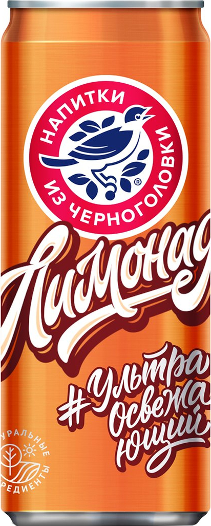 Газированный напиток НАПИТКИ ИЗ ЧЕРНОГОЛОВКИ Лимонад оригинальный в ...