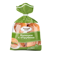 Булочки Русский хлеб с отрубями (50г х 6шт), 300г