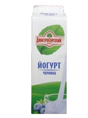 Йогурт Дмитрогорский черника 1.5%, 450г