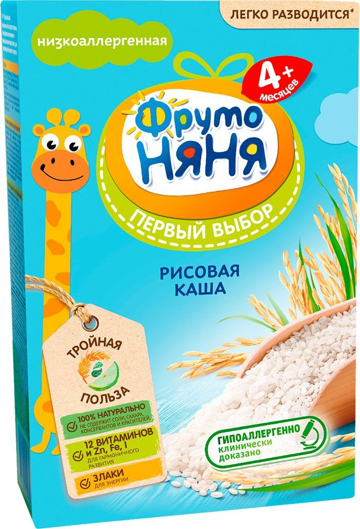 Каша безмолочная ФрутоНяня, 200г купить с доставкой на дом, цены в ...
