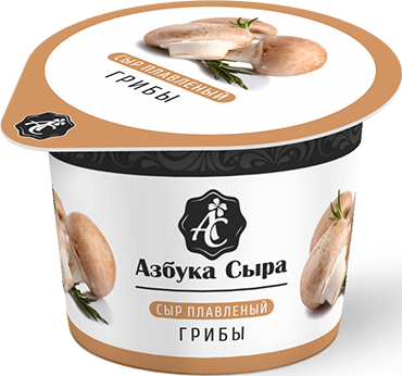 Сыр плавленый АЗБУКА СЫРА Грибы , 100 г купить с доставкой на дом, цены ...