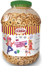 Мини-сушки Семейка Озби простые, 2.3кг