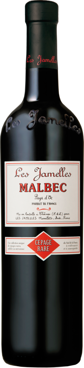 Изображение товара Вино Badet Clement Les Jamelles Malbec Cepage Rare красное сухое, 0.75л