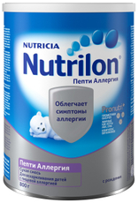 Смесь молочная детская Nutrilon Пепти Аллергия с рождения, 800г