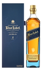 Виски шотландский Johnnie Walker Blue Label в подарочной упаковке, 0.7л