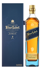 Виски шотландский Johnnie Walker Blue Label в подарочной упаковке, 0.7л