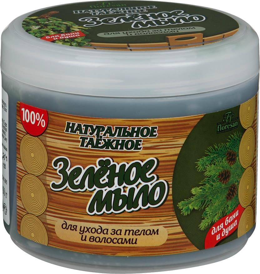 Мыло густое Floresan Зеленое мыло для бани и душа, 450мл купить с ...