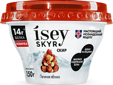 Скир Isey Skyr Печеное яблоко 1.5%, 150г