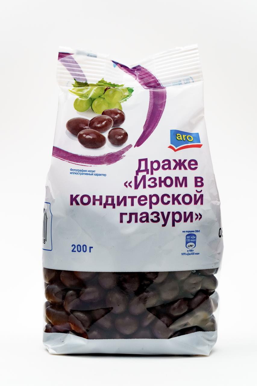 Драже Арахис в кондитерской глазури ARO, 200 г