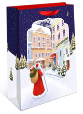 Сумка бумажная Арт и Дизайн Premium с окошком, 26 x 36 x 11см