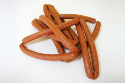 Колбаски Глория Швейцарские полукопченые, 330г