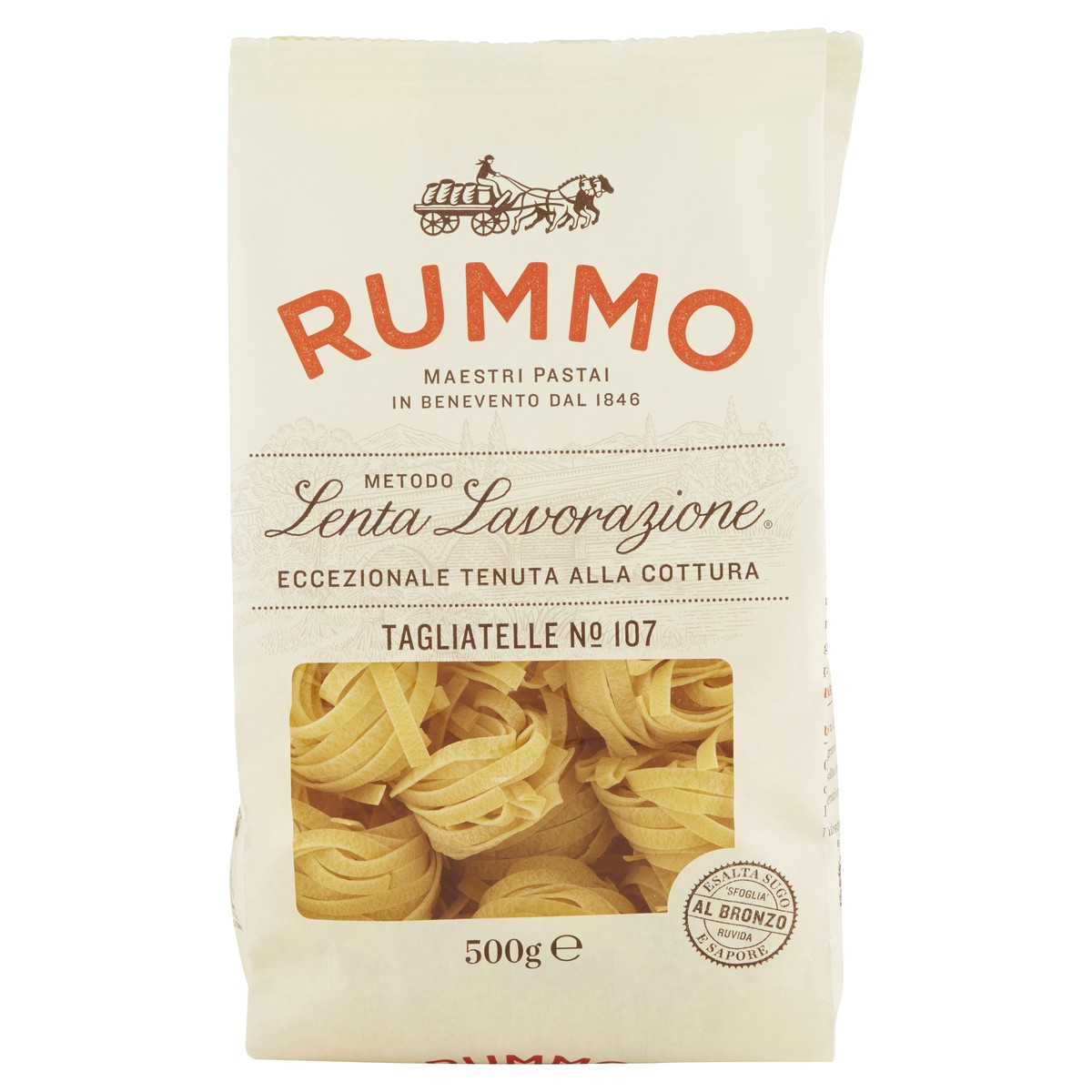 Паста RUMMO тальятелле ниди, 500г купить с доставкой на дом, цены в ...