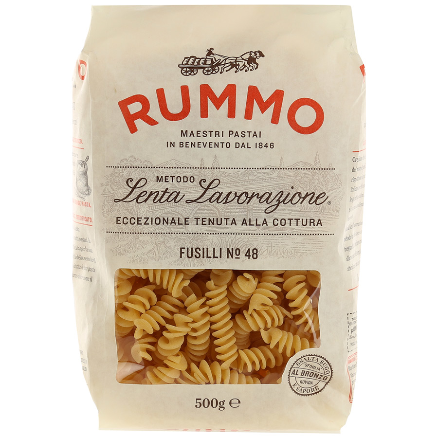 Паста RUMMO фузилли №48, 500г купить с доставкой на дом, цены в ...
