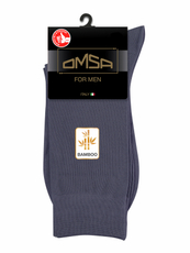 Носки мужские Omsa Classic 205 Bamboo Grigio scuro, 42-44