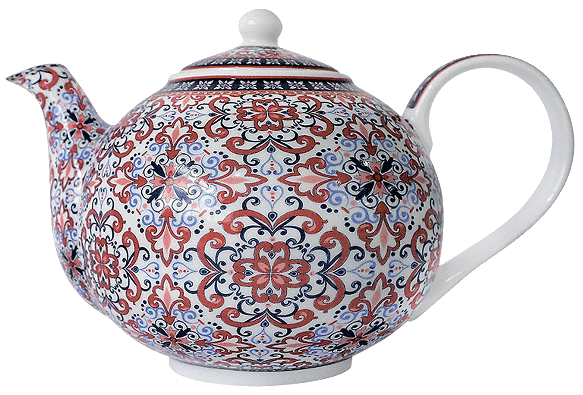 Чайник Home Collection Mauritania фарфор, 1л
