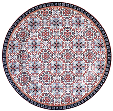 Тарелка обеденная Home Collection Mauritania фарфор, 24см
