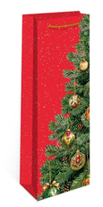 Пакет подарочный Арт и Дизайн для бутылки, 12 х 36 х 10см