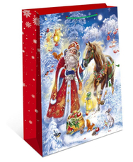 Подарочный пакет Арт и Дизайн С Новым годом, 26 х 36 х 11см