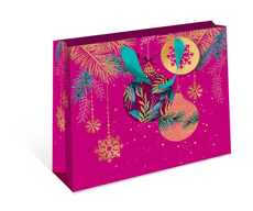 Сумка бумажная Арт и Дизайн премиум Шары, 36 x 32 x 11см