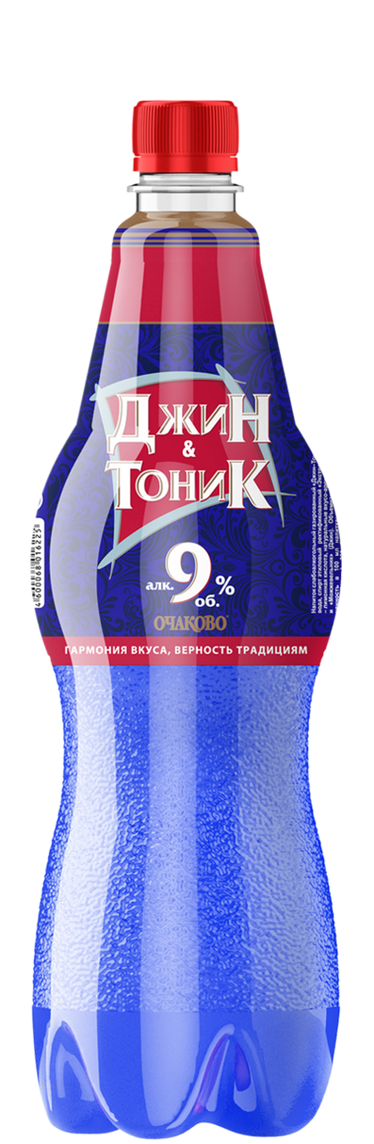 Джин-тоник ОЧАКОВО, 1 л купить по выгодной цене, самовывоз алкоголя из ...