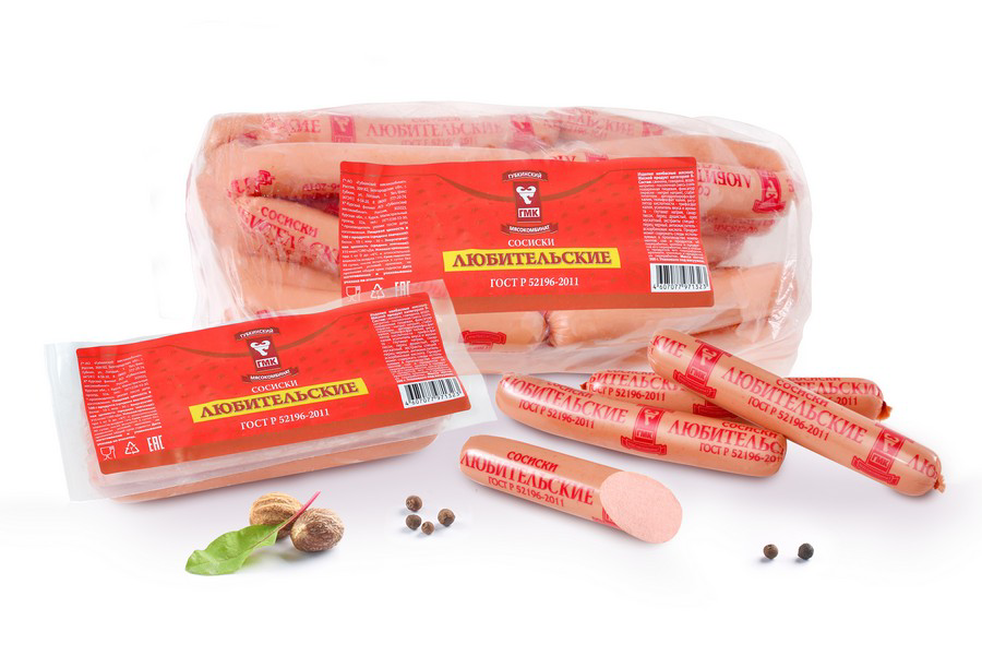 Сосиски ГМК Любительские, 300г