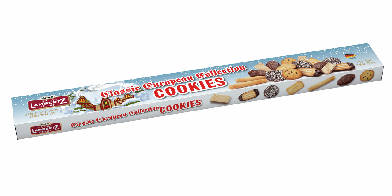 Печенье Lambertz Classic European Collection Cookies ассорти, 800г