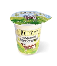 Йогурт ОАО Молоко натуральный термостатный 3.5%, 270г