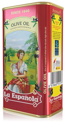 Масло оливковое LA ESPANOLA ж/б, 1л