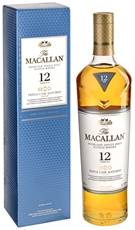 Виски шотландский Macallan Triple Cask 12 лет в подарочной упаковке, 0.7л