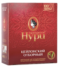 Чай Принцесса Нури черный цейлонский (2г х 100 пак), 200г x 18 шт