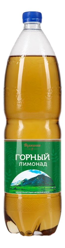 Напиток Волжанка Горный лимонад газированный, 1.5л