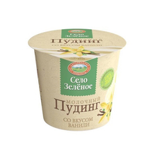 Пудинг Село Зеленое ванильный 3%, 120г