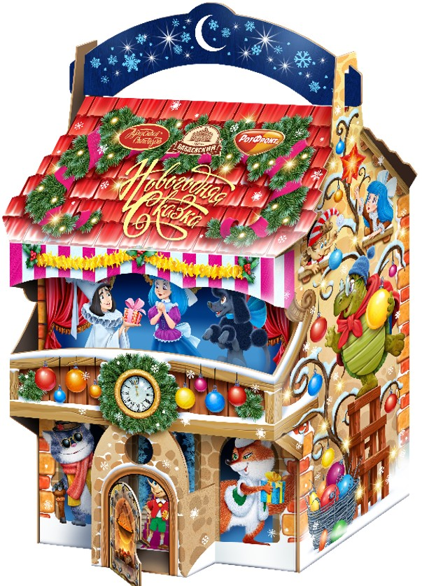 Подарок новогодний Объединенные кондитеры Новогодняя мечта, 1кг