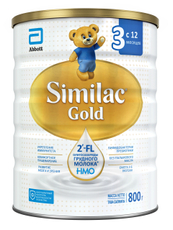 Смесь молочная детская Similac 3 Gold с 12 месяцев, 800г